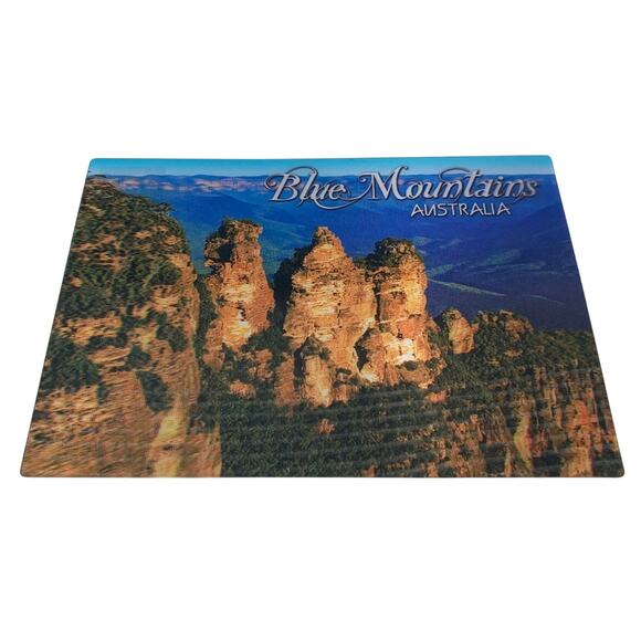 Three Sisters, Katoomba, Blue Mountains Austrailia Lenticular Postcard NEW - Picture 2 of 6